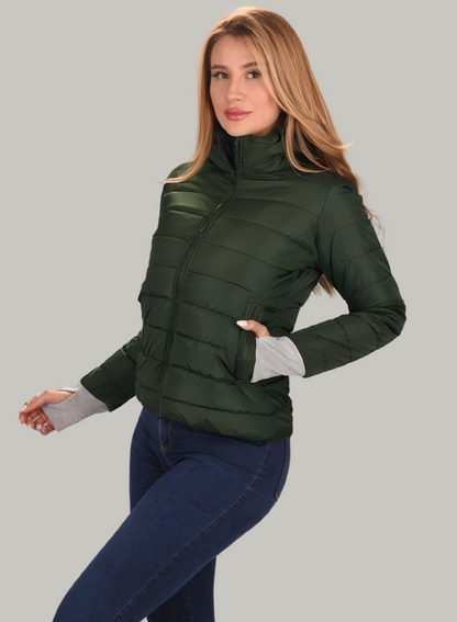 CHAQUETA  CON GUANTES AJUSTABLES