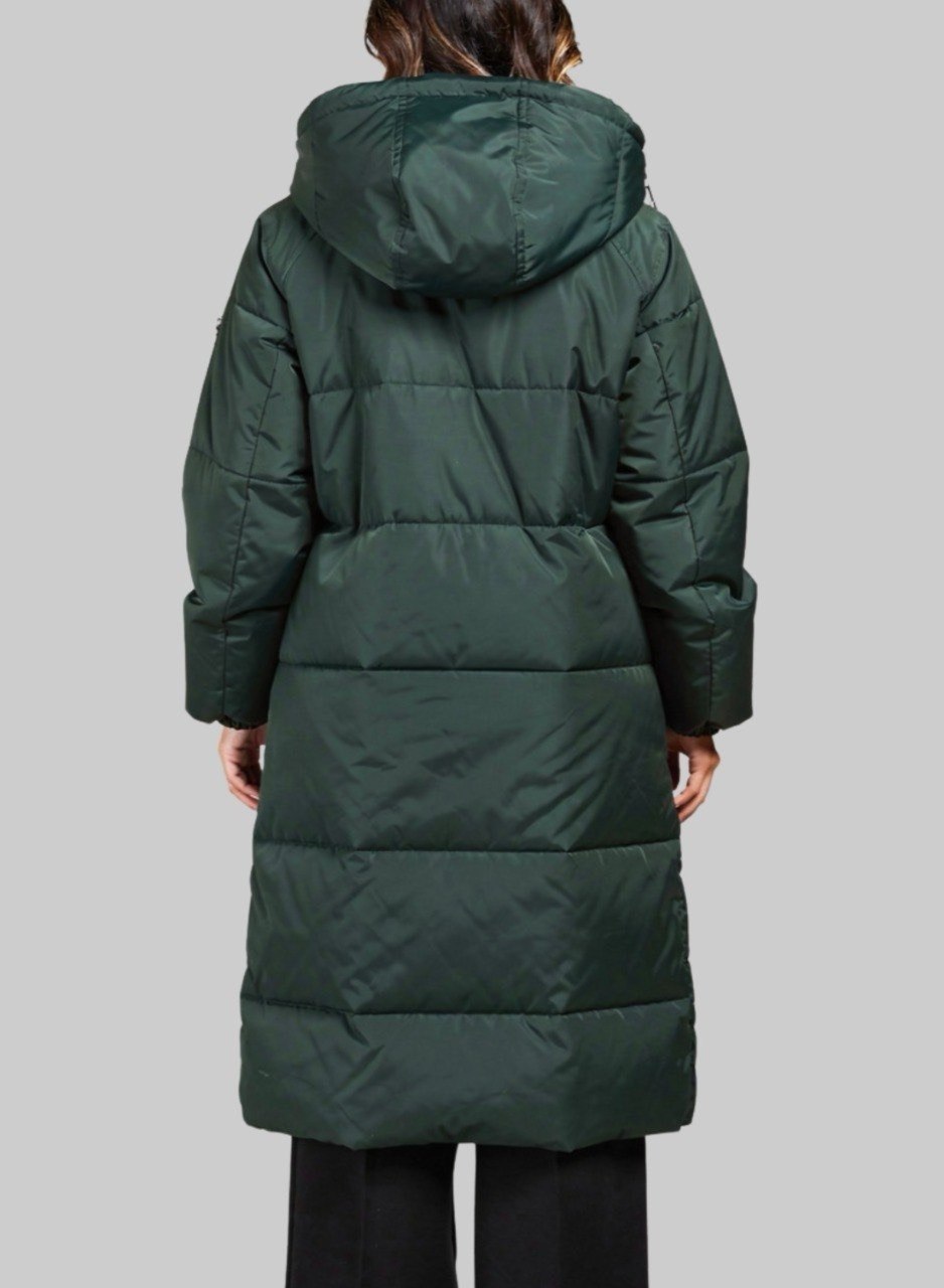 Gabán largo semi oversize Titán