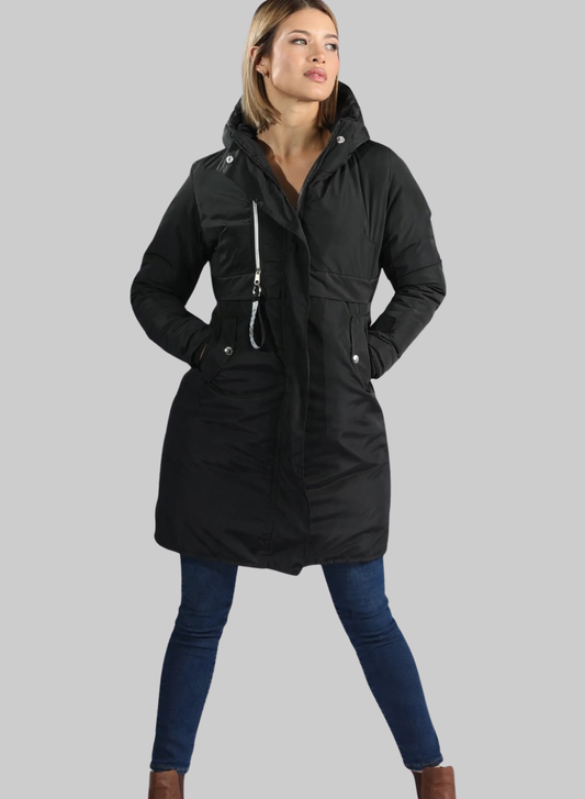 Parka Larga Reversible