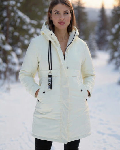 Parka Larga Reversible – Sofisticación y Confort