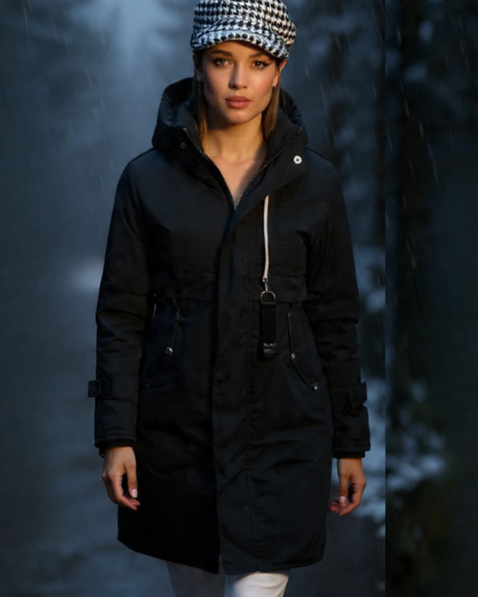 Parka Larga Reversible – Sofisticación y Confort