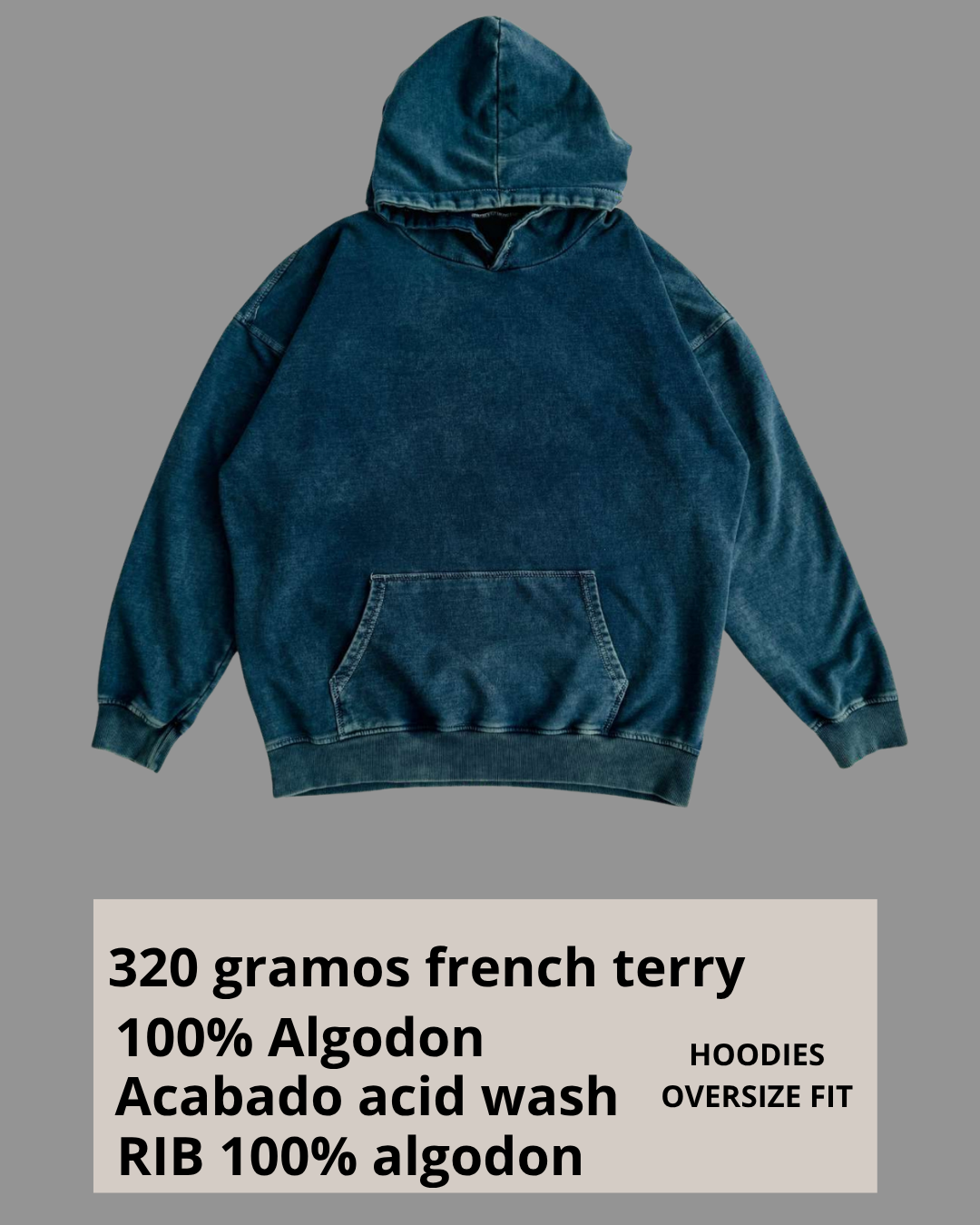 Hoodie Premium Acid Style