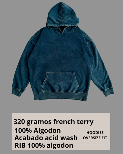 Hoodie Premium Acid Style