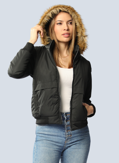 CHAQUETA ADAPTABLE A CHALECO CON CAPOTA REMOVIBLE