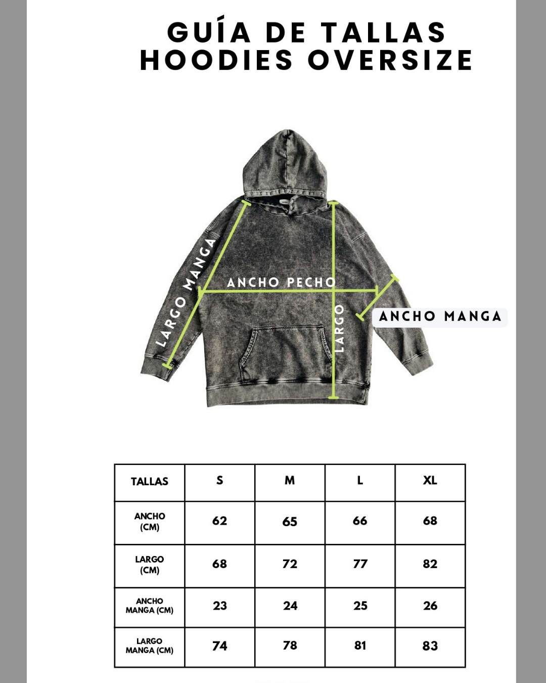 Hoodie Premium Acid Style