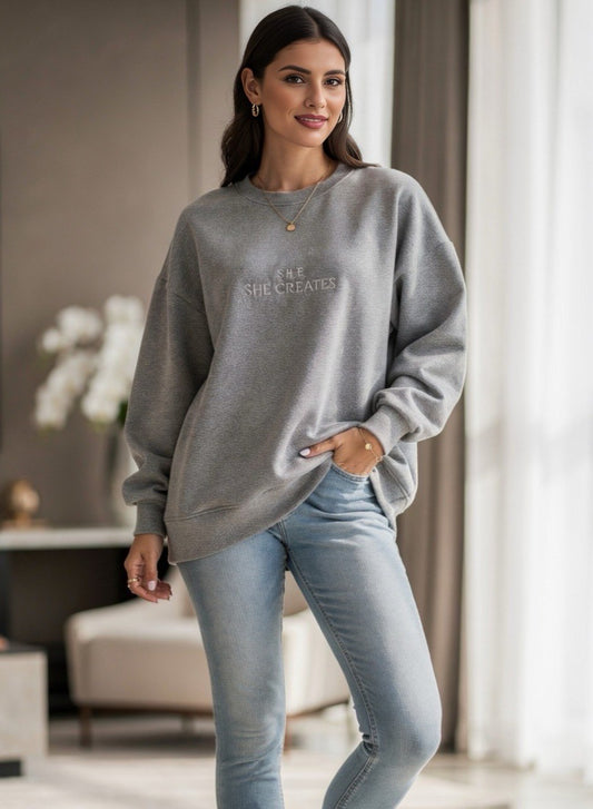 Buzo she creates crewneck