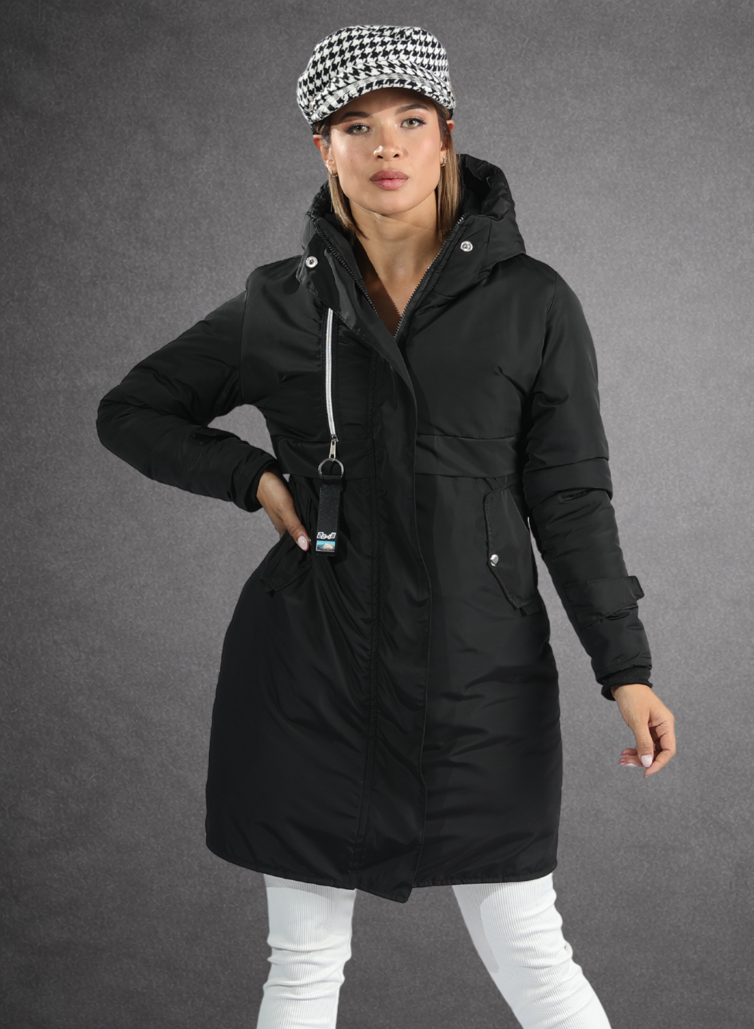 Parka Larga Reversible
