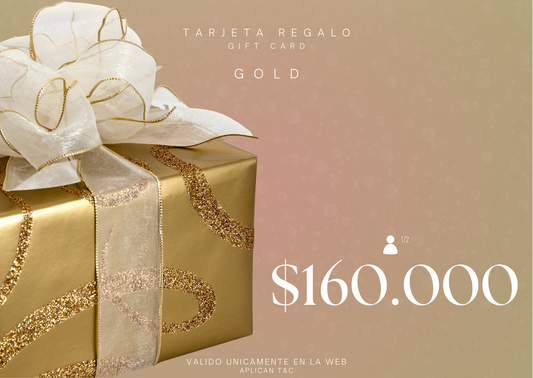 Tarjeta regalo - Gift card | G O L D