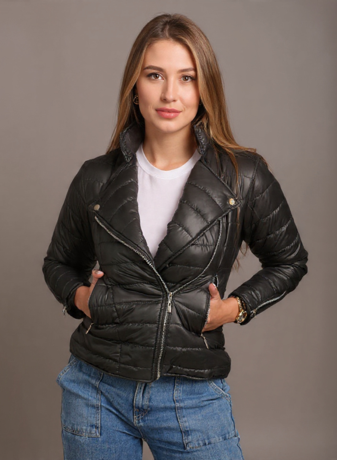 Chaqueta Biker