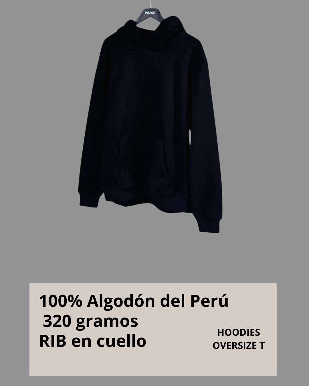 Hoodie  Oversize 320g