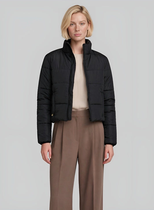 CHAQUETA CORTA SEMI OVERSIZE