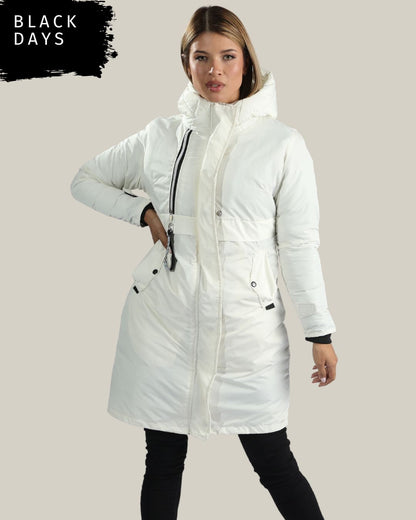 Parka Larga Reversible