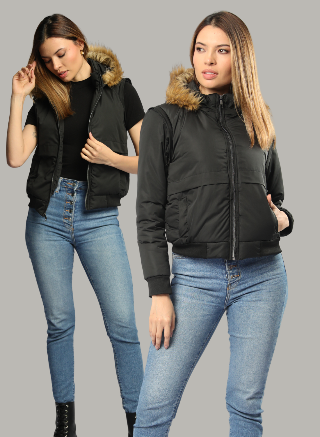 Chaqueta y chaleco Cloud
