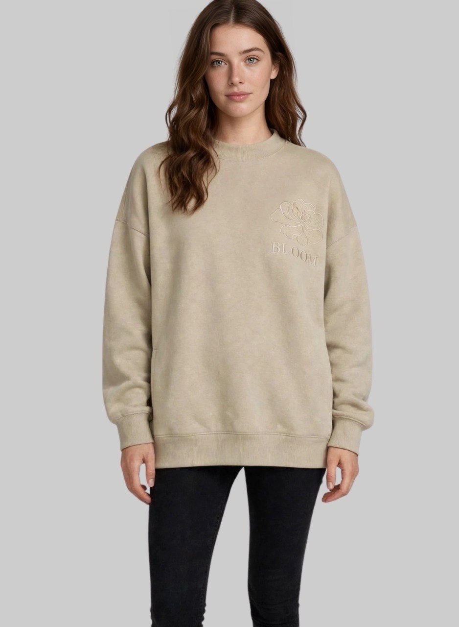 Bloom woman crewneck