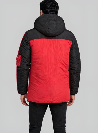 Gaban parka acolchado bicolor para hombre INOLVIDABLE
