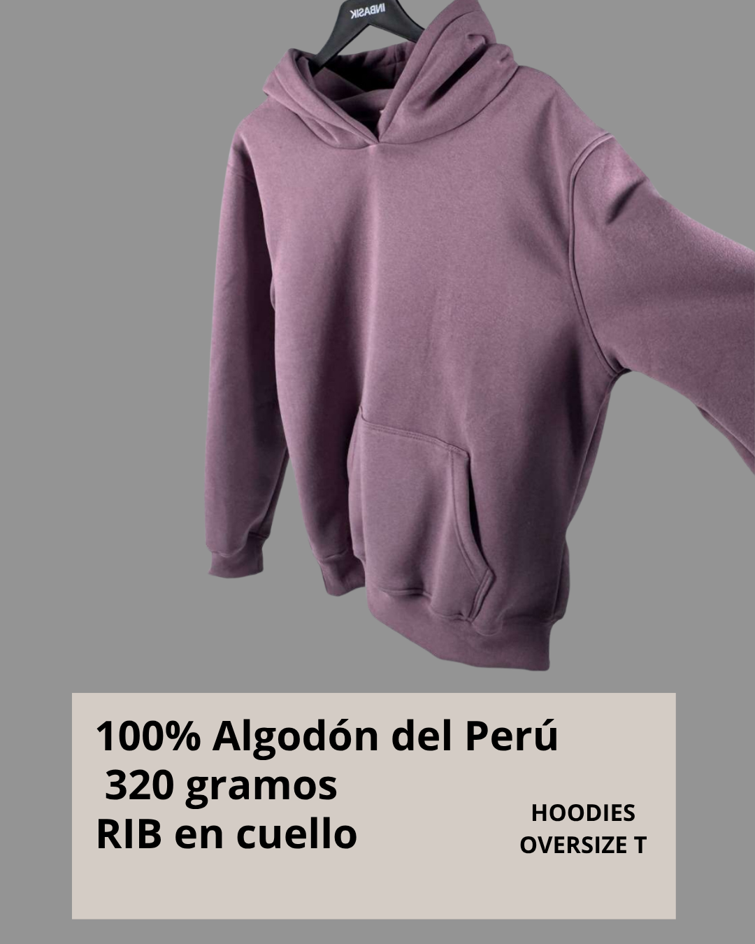 Hoodie  Oversize 320g