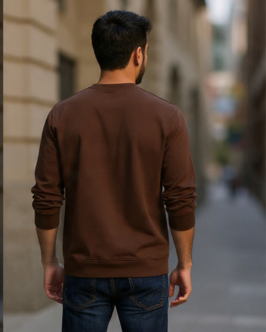 Buzo Oversize sin capota  320g