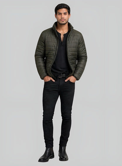 Chaqueta acolchada semibrillante para Hombre INOLVIDABLE