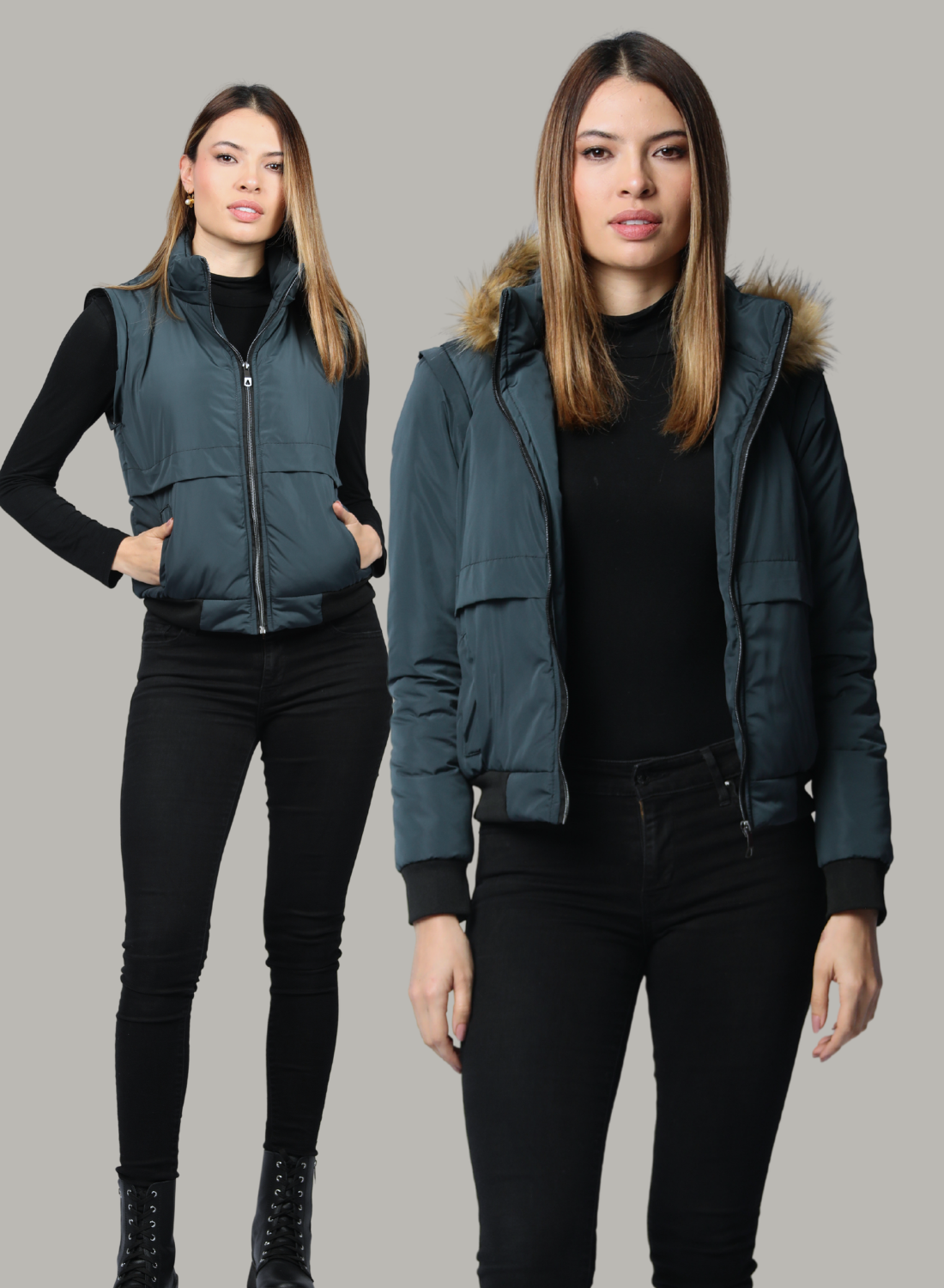 Chaqueta y chaleco Cloud