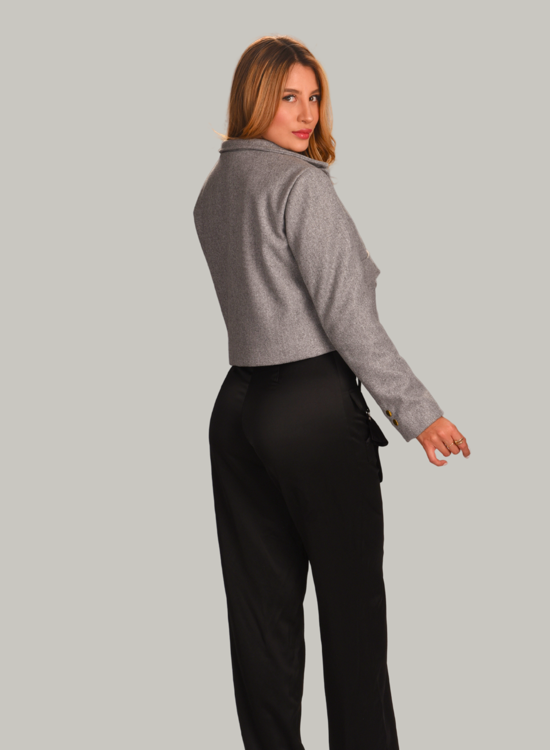 Chaqueta Crop Trendy