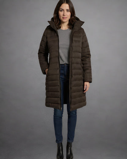 Abrigo Puffer Largo Mujer