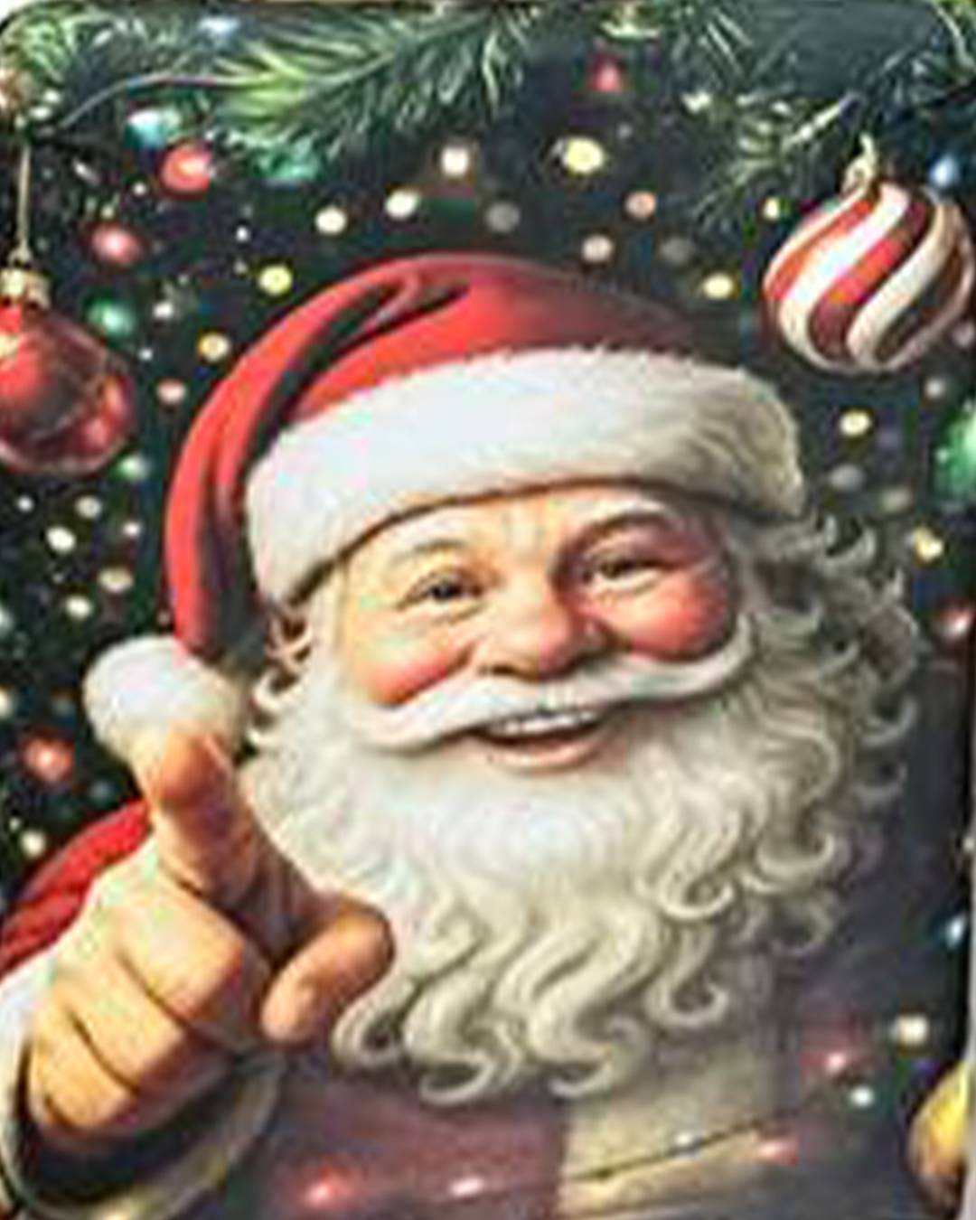 Set de fundas para sillas + Individuales comedor Navideños