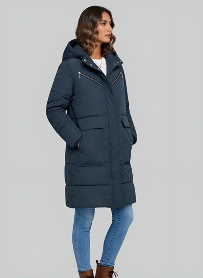 Gabán largo semi oversize Titán