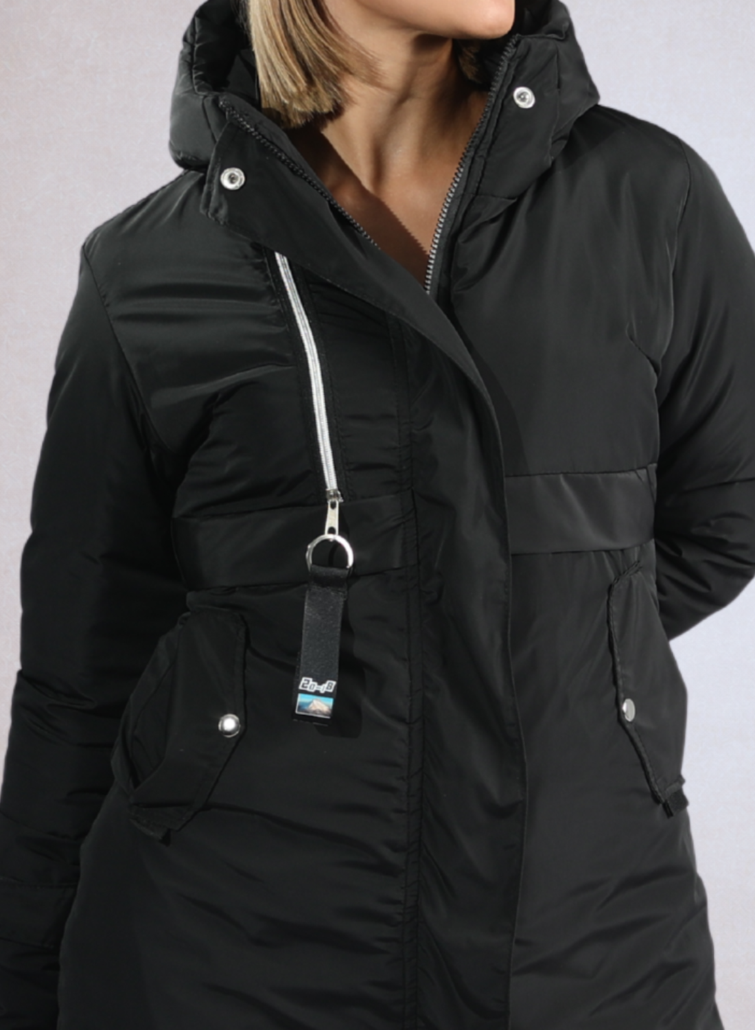 Parka Larga Reversible