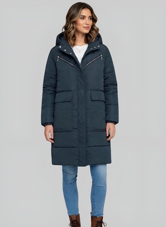 Gabán largo semi oversize Titán