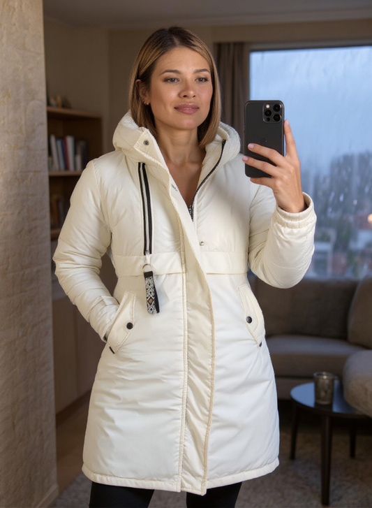 Parka Larga Reversible