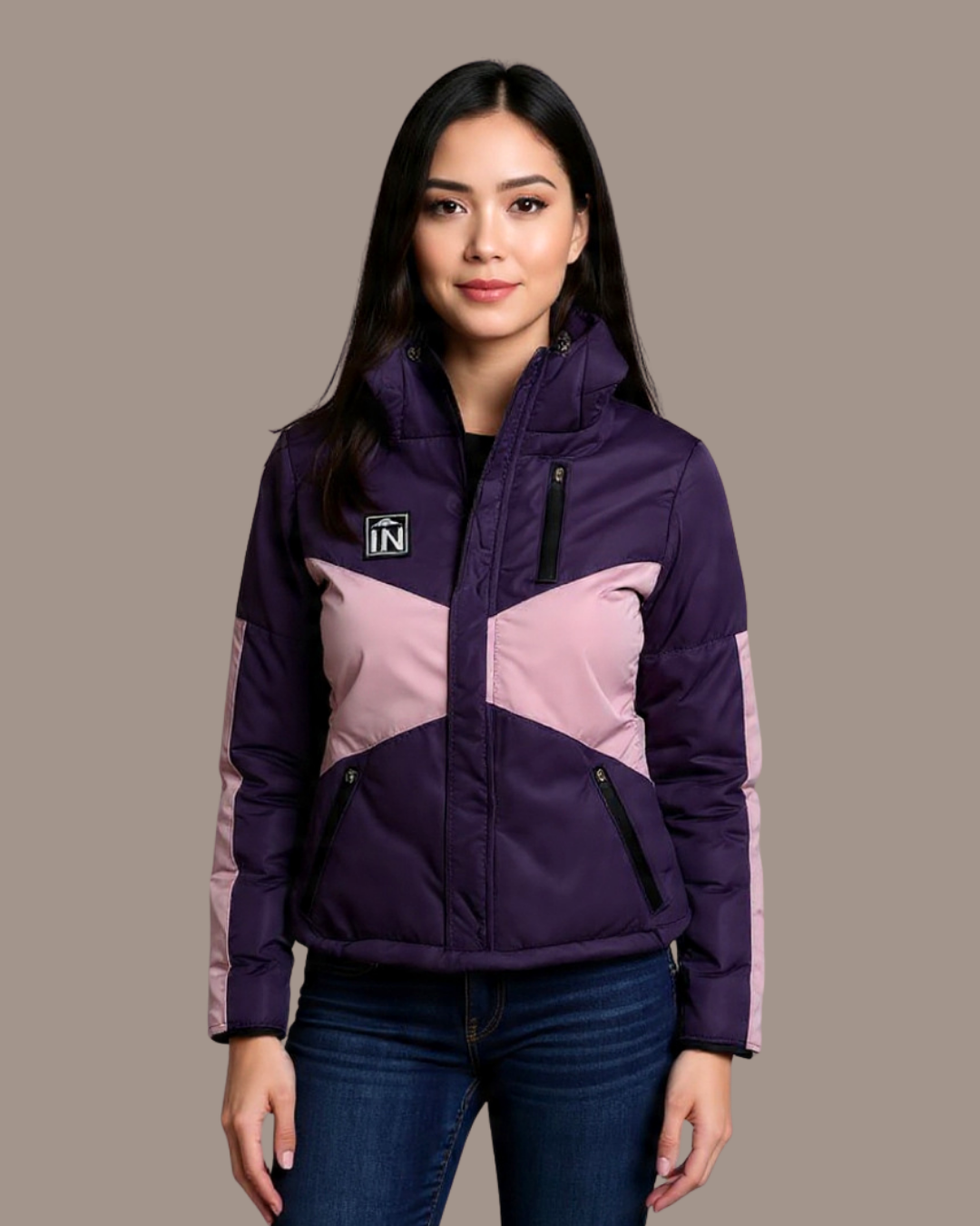 CHAQUETA MOSCU BICOLOR