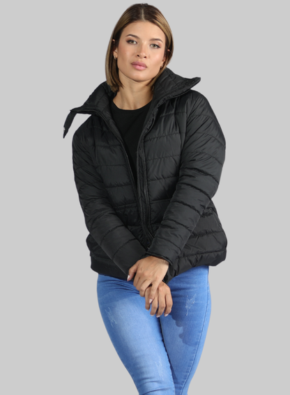 Chaqueta cuello alto