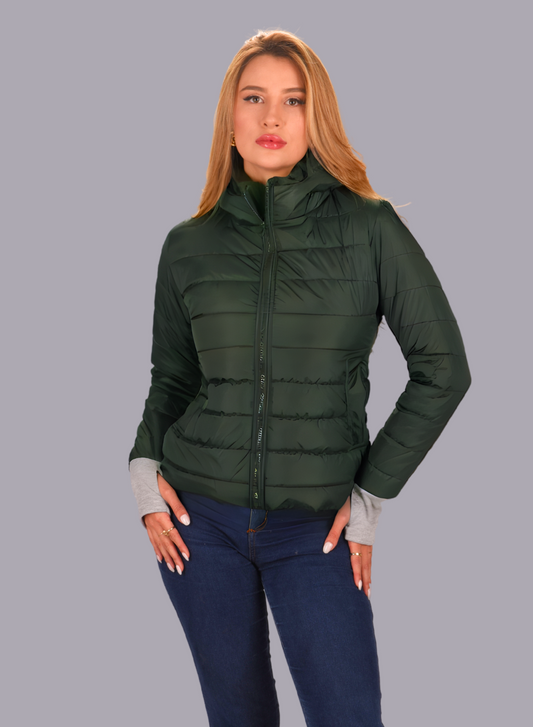 CHAQUETA  CON GUANTES AJUSTABLES
