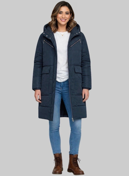Gabán largo semi oversize Titán