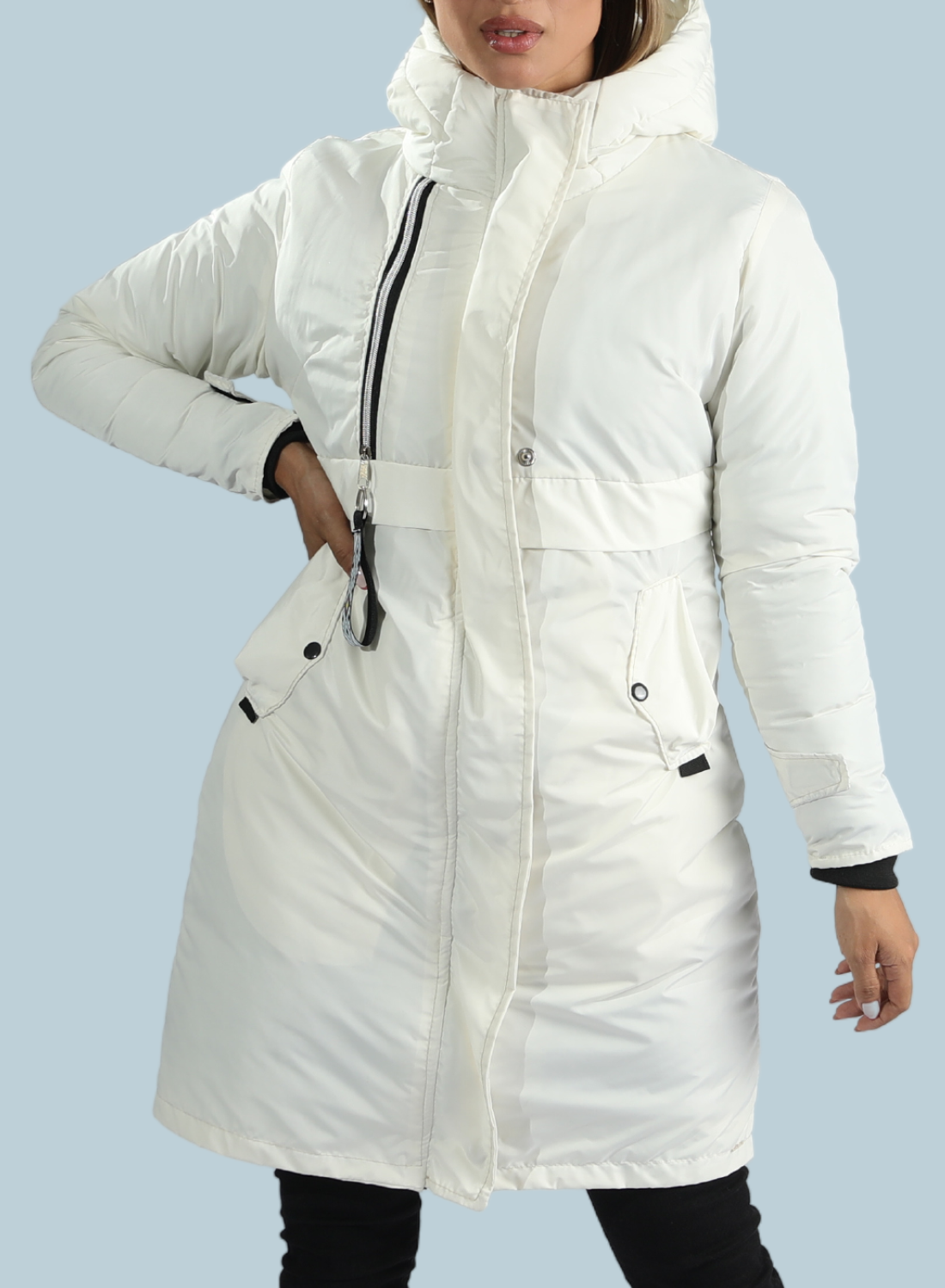 GABAN PARKA DOBLE FAZ