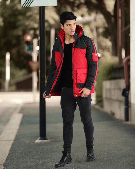 PARKA DE HOMBRE TERMICA 5 BOLSILLOS