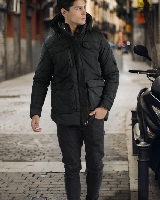 PARKA DE HOMBRE TERMICA 5 BOLSILLOS