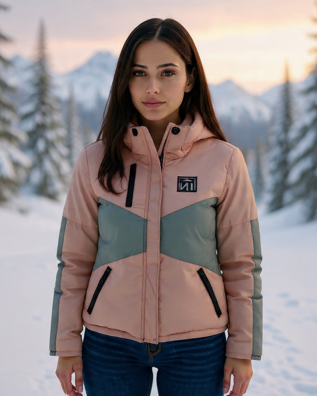 CHAQUETA MOSCU BICOLOR