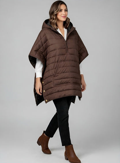 Poncho Acolchado Montana