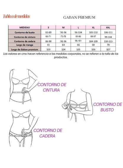 Gabán Premium Paño