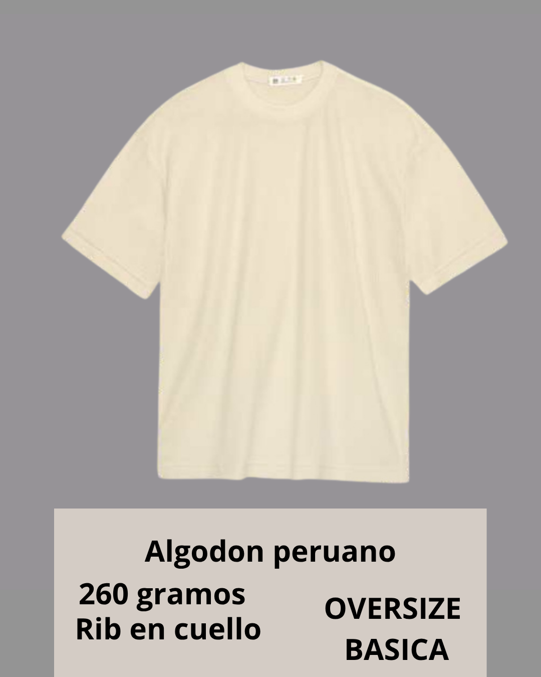 Camiseta Oversize Basic 200