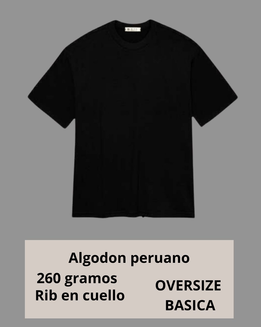 Camiseta Oversize Basic 200