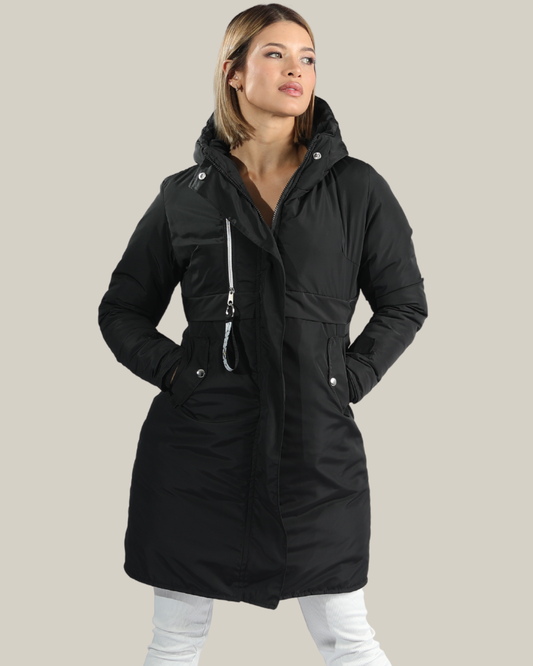 Parka Larga Reversible