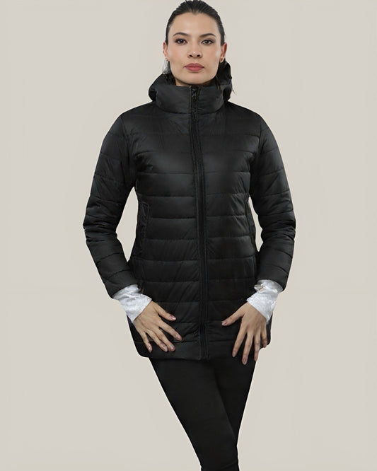 Gabán con guantes Ocultos