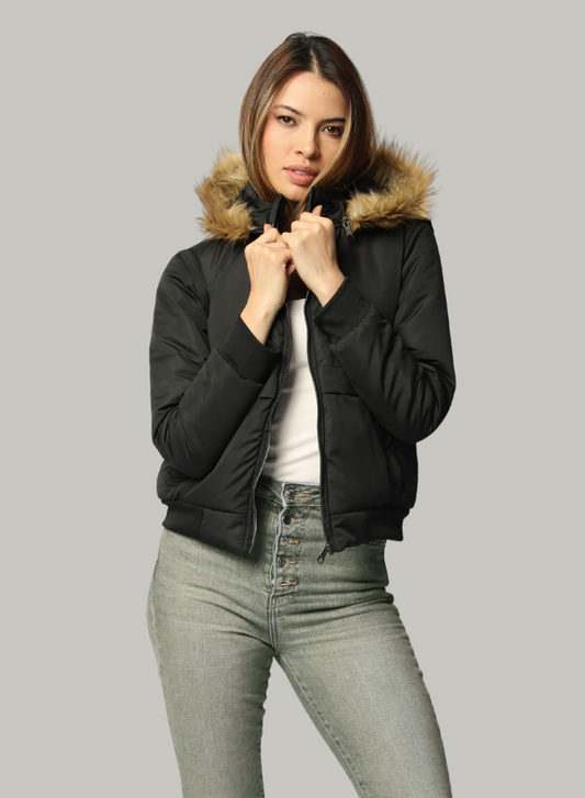 CHAQUETA ADAPTABLE A CHALECO CON CAPOTA REMOVIBLE