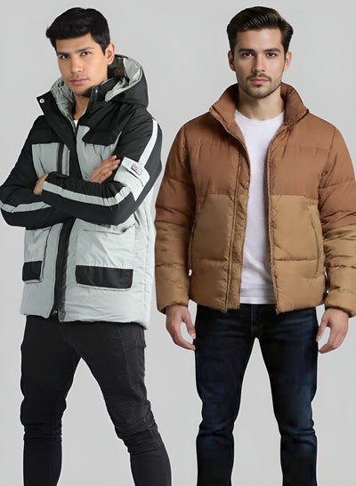 Parka Warrior + Chaqueta Bicolor