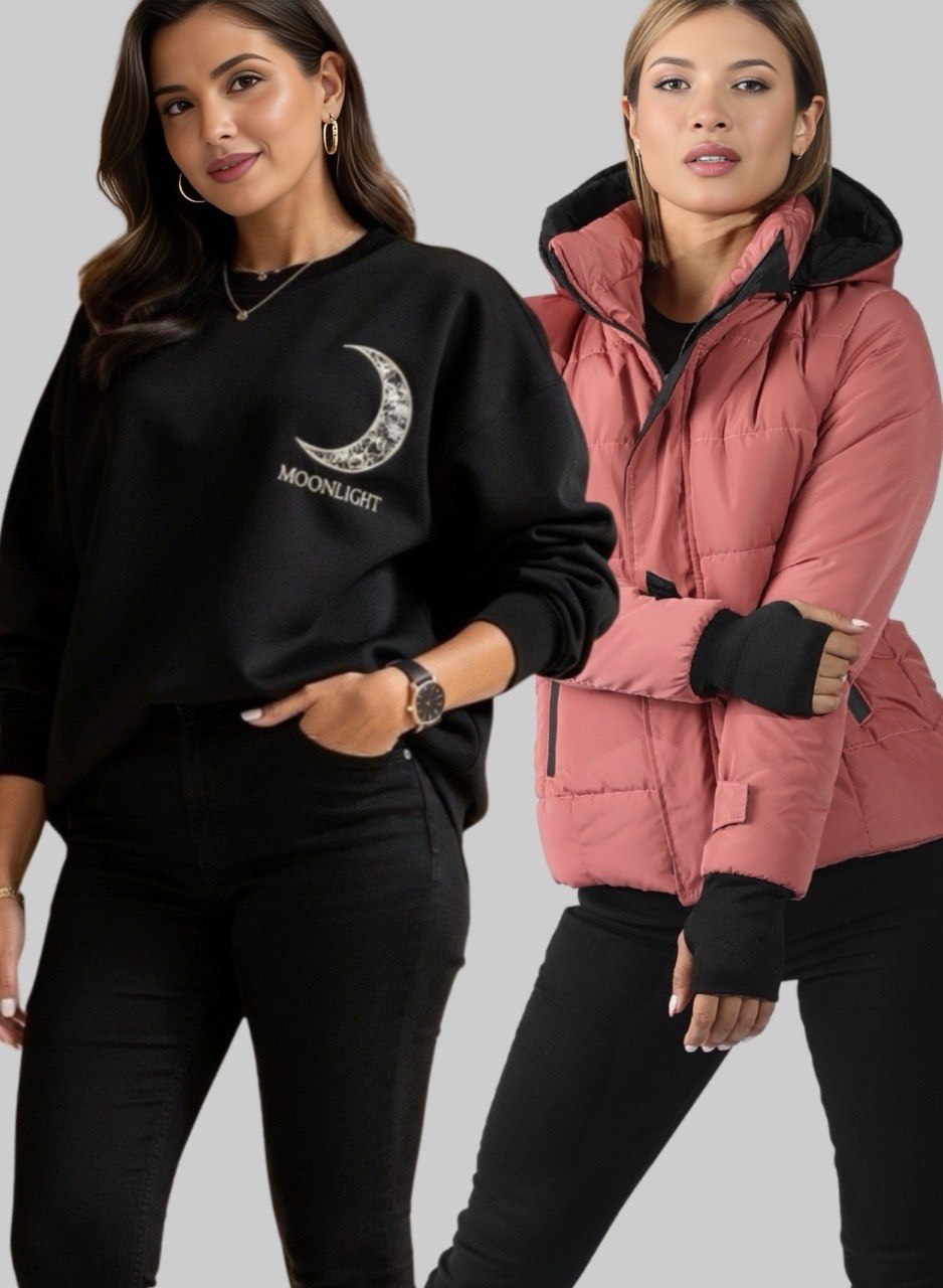 Chaqueta Fearless + Buzo Moonlight