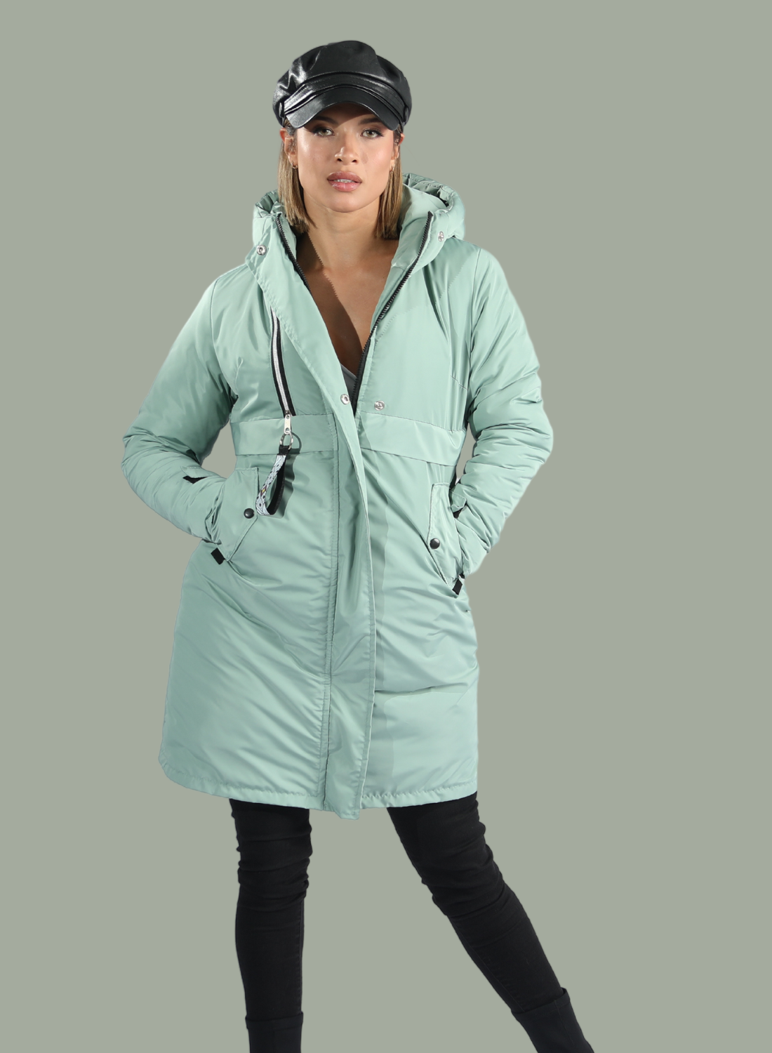 Parka Larga Reversible – Sofisticación y Confort
