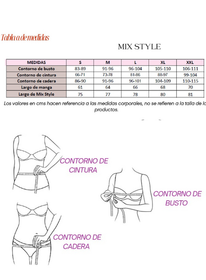 Chaqueta Mix Style