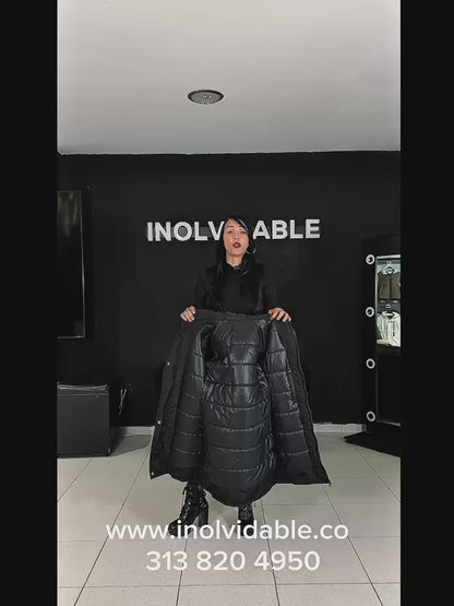 Parka Larga Reversible